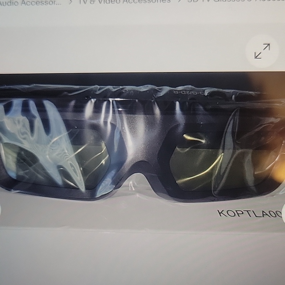2 Pair of Sharp 3D Glasses